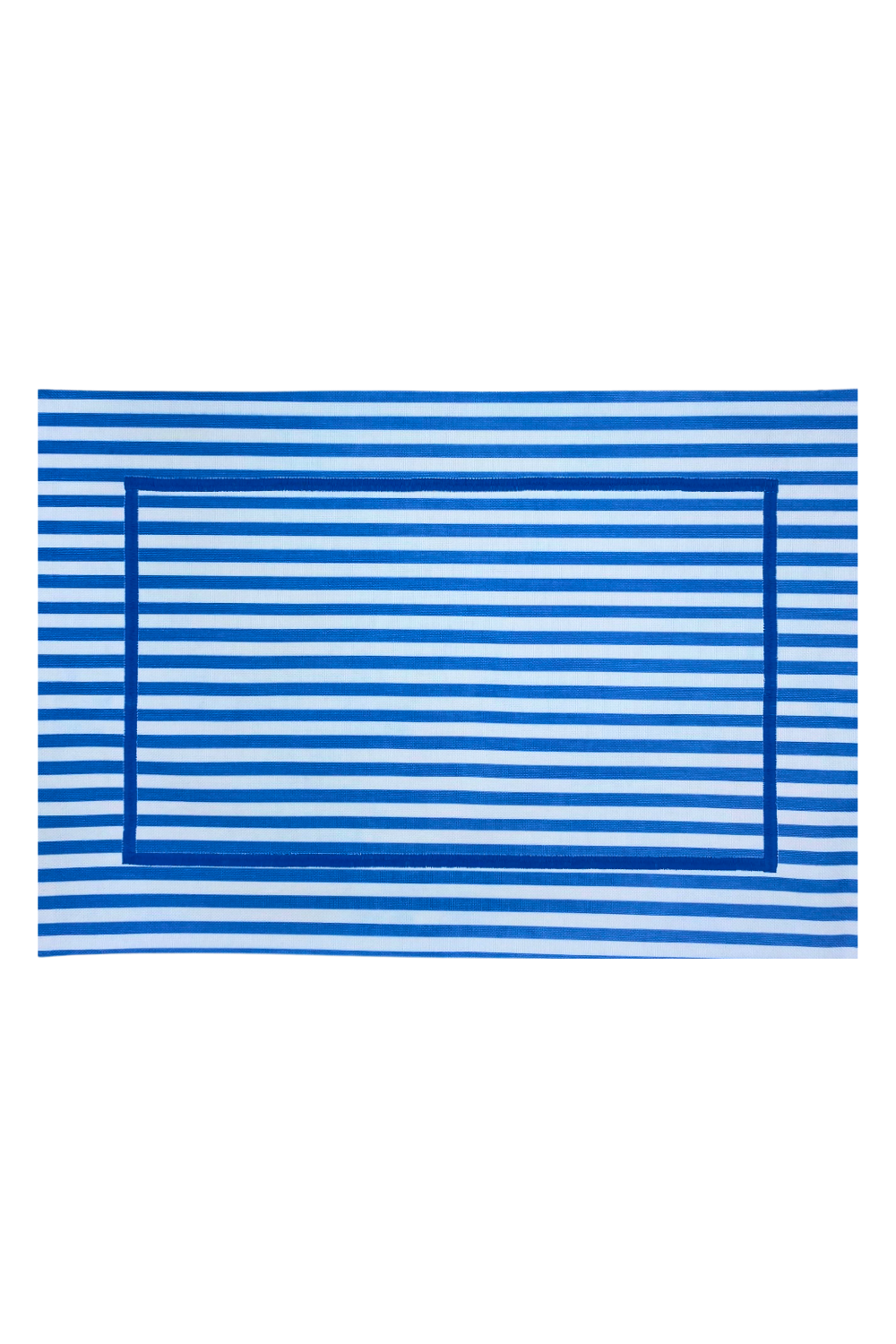 Jogo Americano Peônia Listra Azul