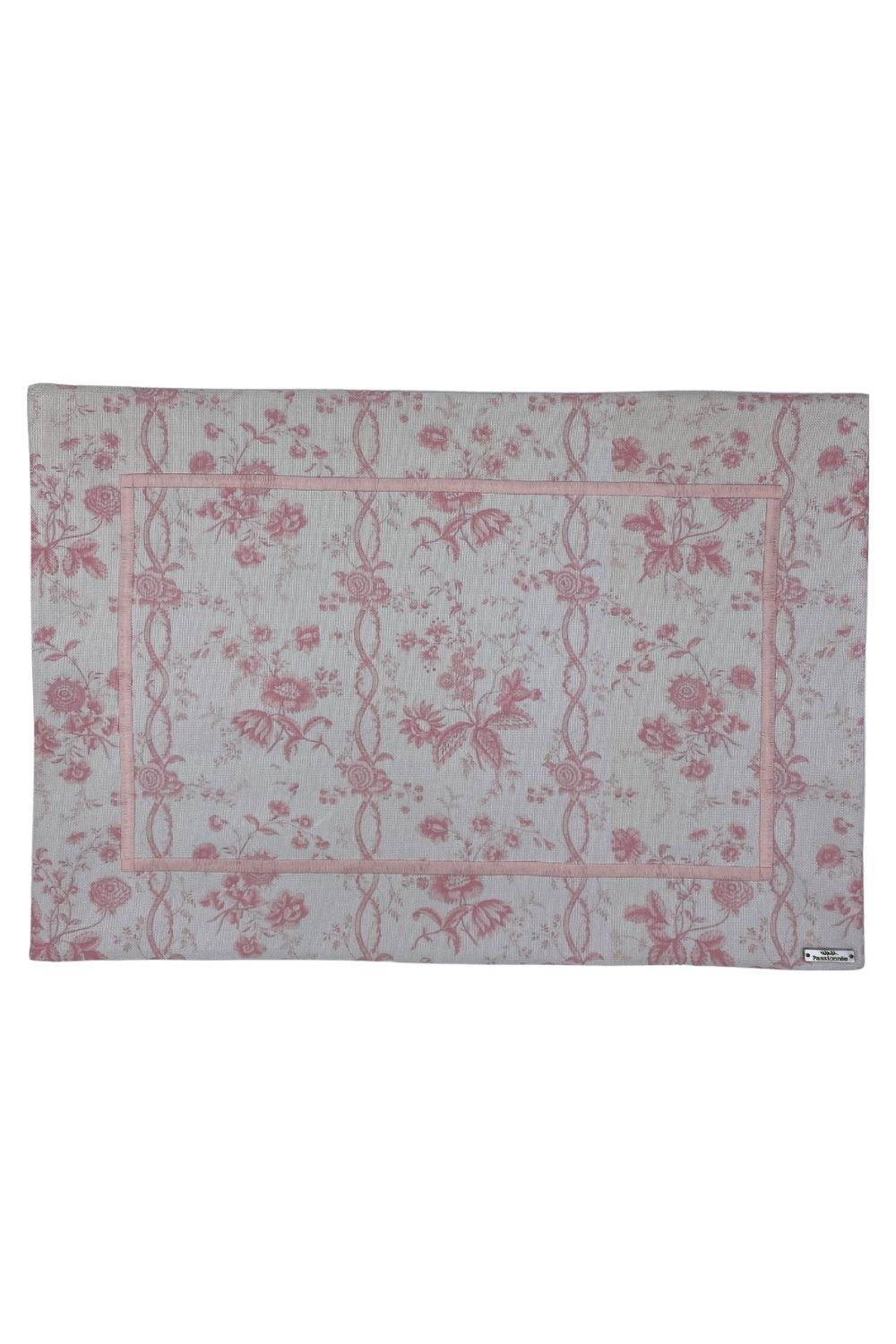 Jogo Americano Floral Rosa
