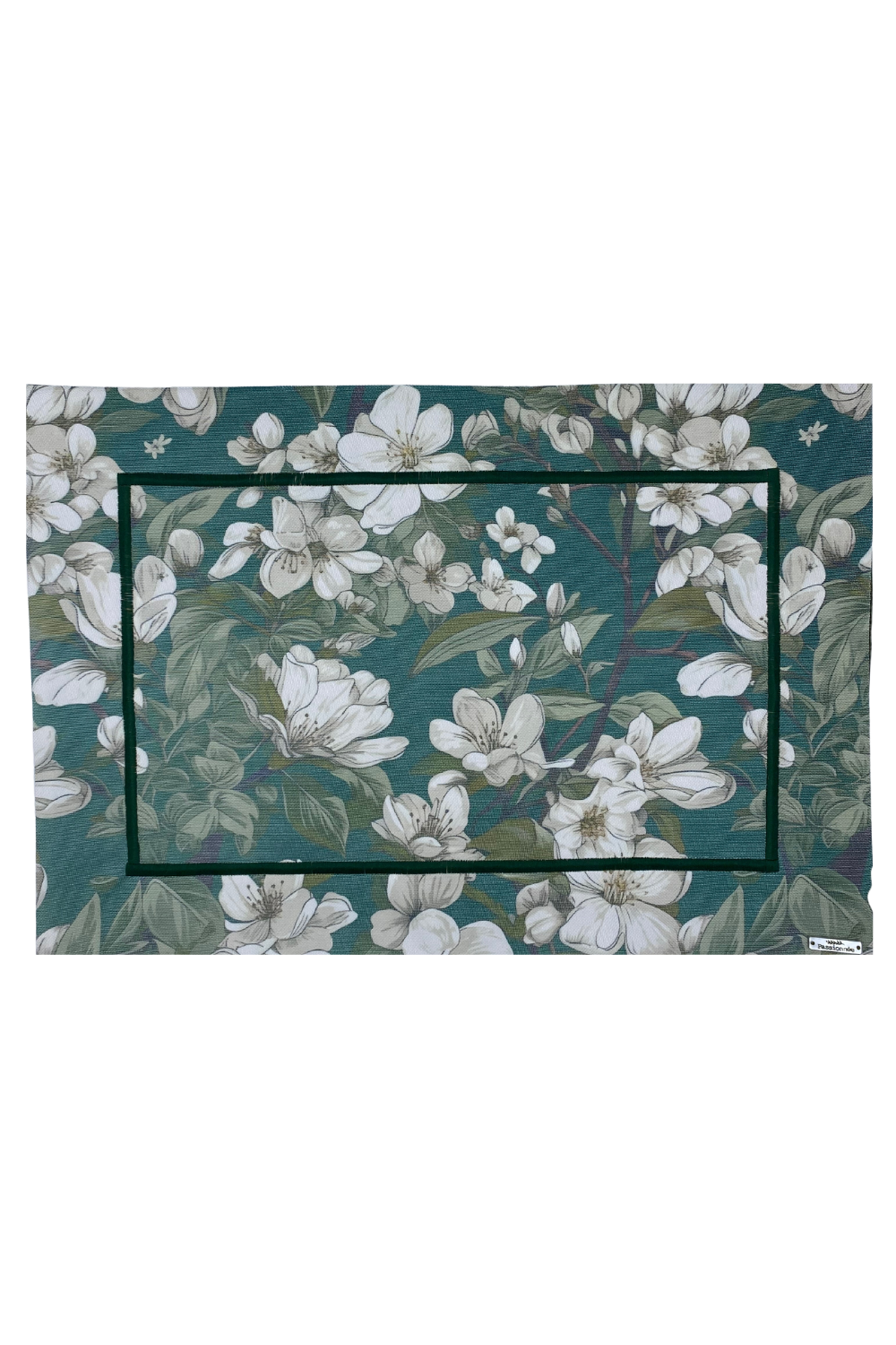 Jogo Americano Floral Verde
