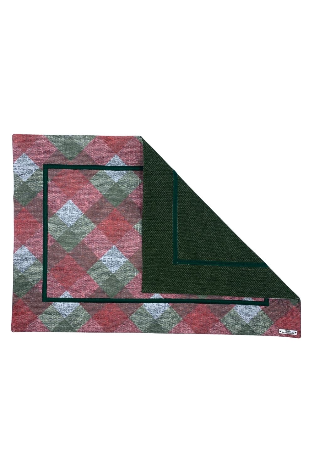 Jogo Americano Tartan Verde