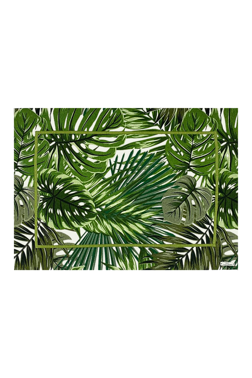 Jogo Americano Folhas Verde